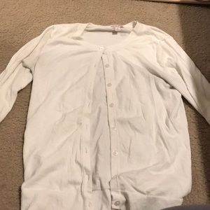 White Cardigan